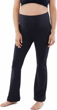 Ingrid & Isabel The Ultimate Flare Maternity + Postpartum Black Legging