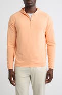 Peter Millar Pine Quarter Zip Performance Hoodie