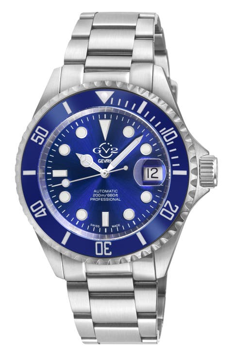 Liguria Swiss Automatic Bracelet Watch, 42mm