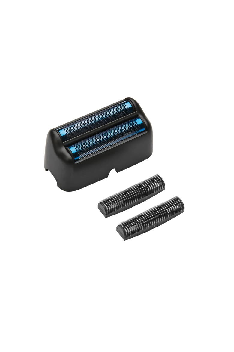 UVFOIL Double-Foil Shaver Replacement Kit, Main, color, Black