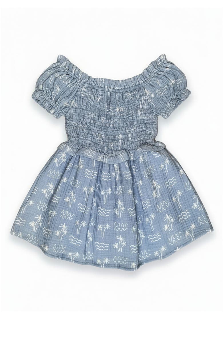 Miki Miette Ivy Dress, Main, color, Denim Blue