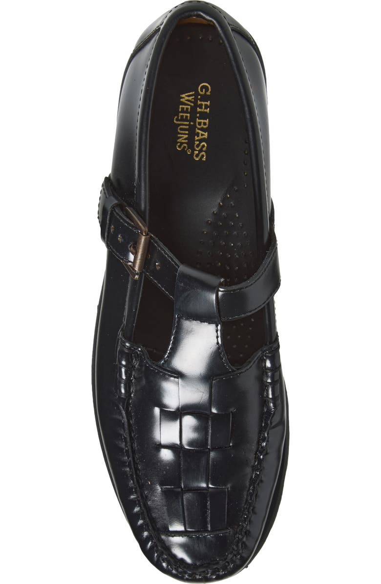 G.H.BASS Fisherman Mary Jane Shoe, Alternate, color, Black