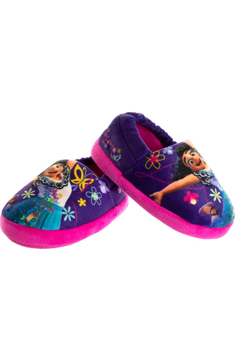 JOSMO Kids' Disney Encanto Slipper, Alternate, color, Dark Purple/Fuchsia