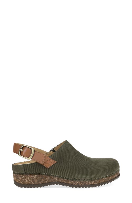 Dansko  in Olive Embossed Suede  product