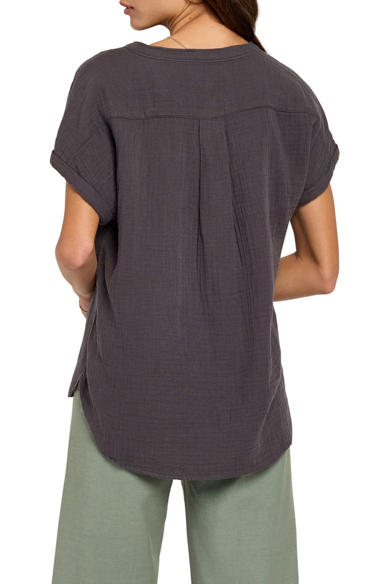 Dream Desmond Organic Cotton Top, Alternate, color, WASHED BLACK