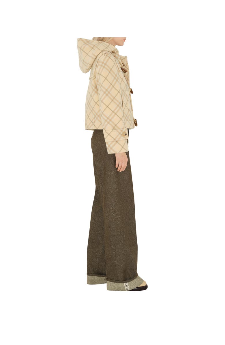 Burberry Wool Cashmere Duffle Jacket, Alternate, color,