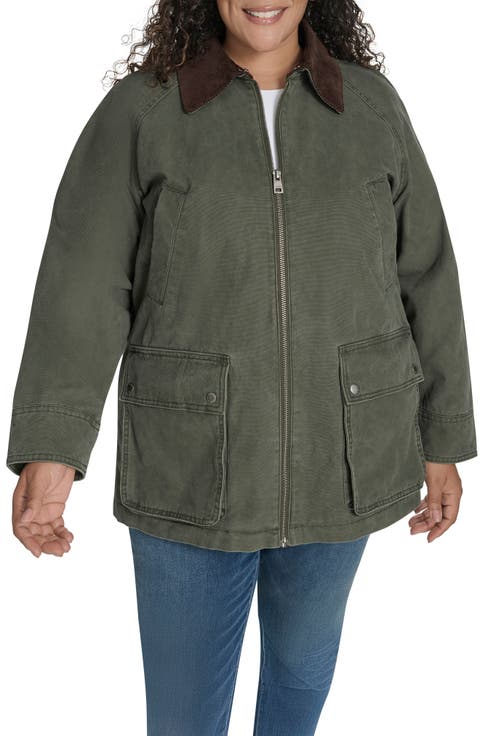Four Pocket Barn Jacket (Plus)