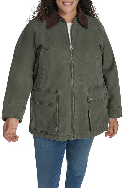 Levi's Four Pocket Barn Jacket In Green