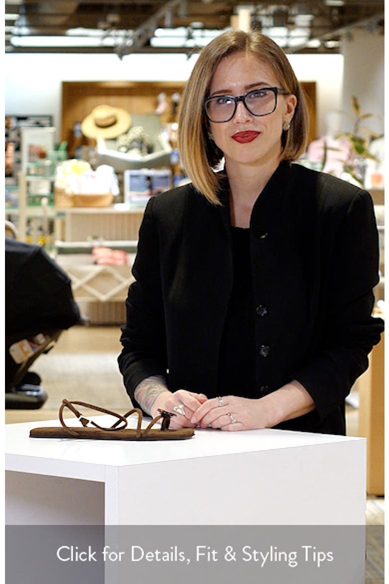Lunara Ankle Strap Sandal video