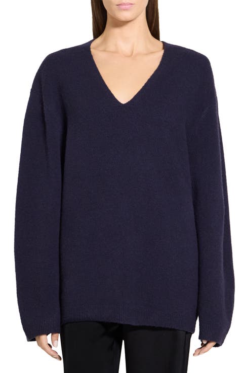 Astor Wool Blend V-Neck Sweater