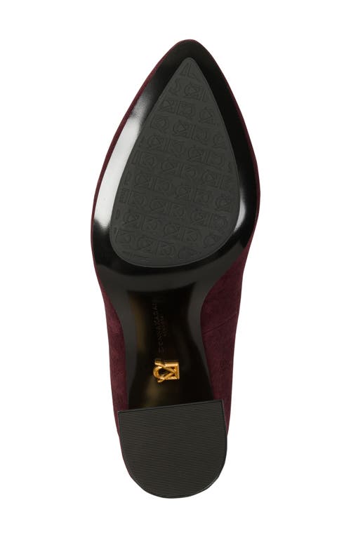 Donna Karan New York Romina Pump In Burgundy