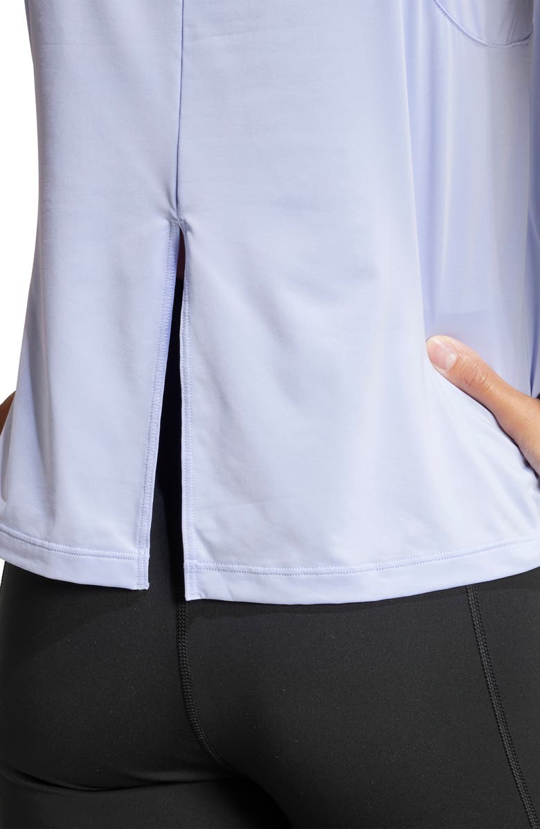 adidas Split Yoga Tank, Alternate, color, Violet Tone