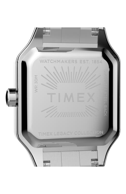 Timex ® Legacy Addison Two-tone Bracelet Watch, 23mm In Silver