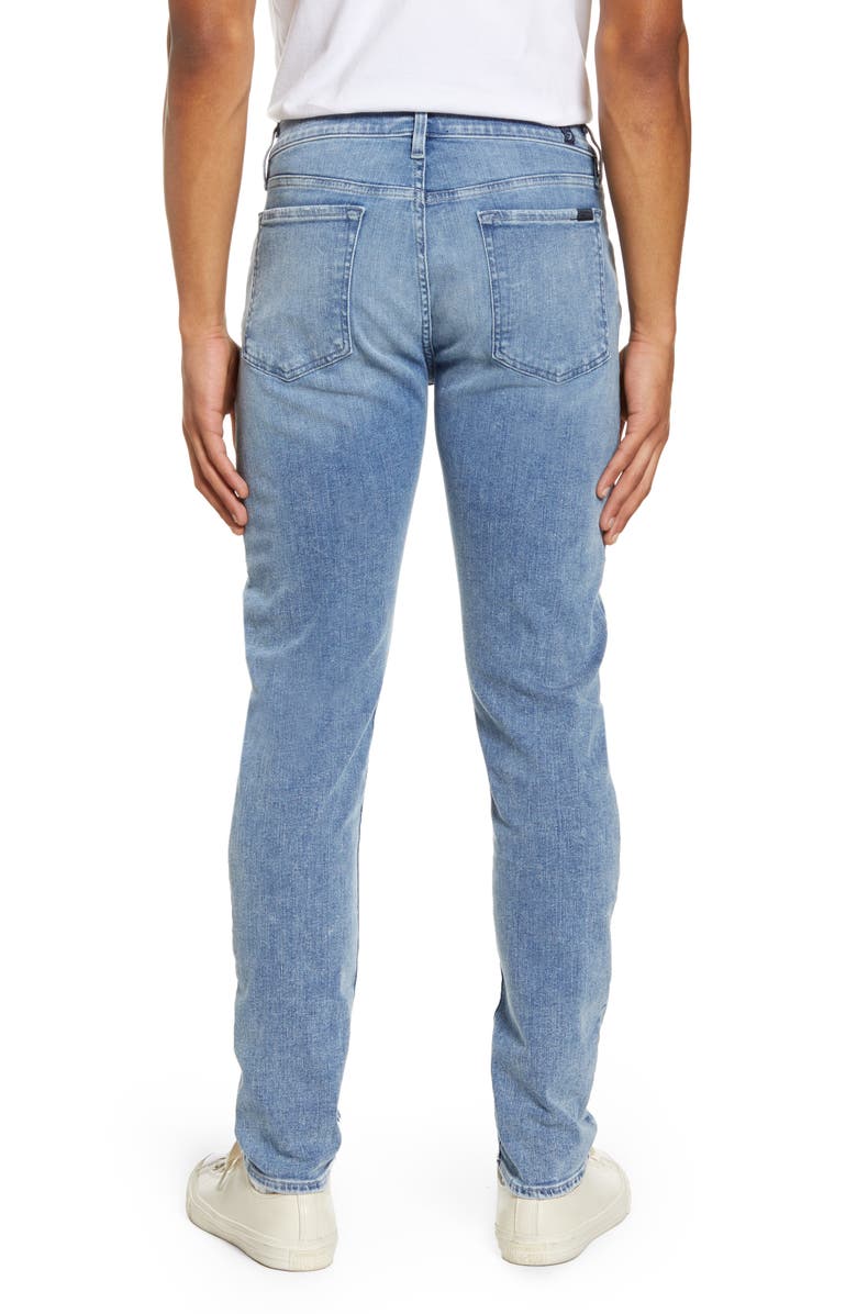 7 For All Mankind <sup>®</sup> Adrien Slim Fit Clean Pocket Skinny Jeans, Alternate, color,