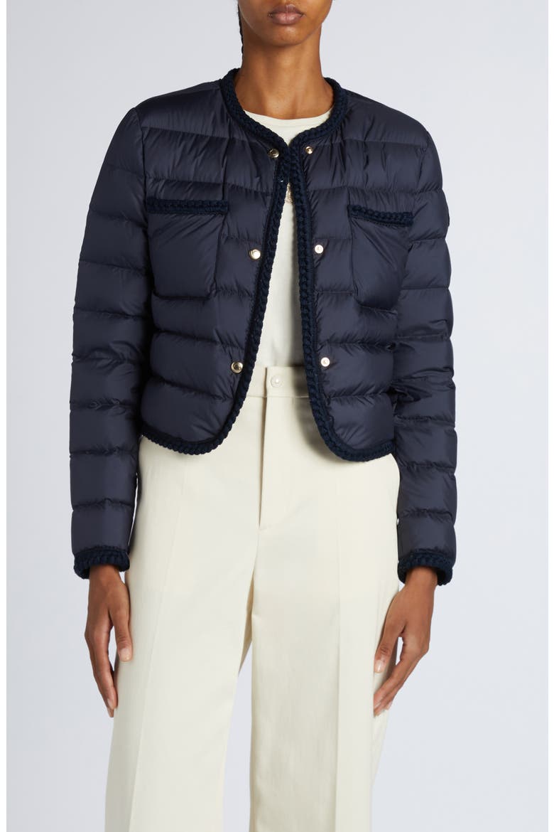 Gencay Down Jacket, Main, color, NAVY BLUE