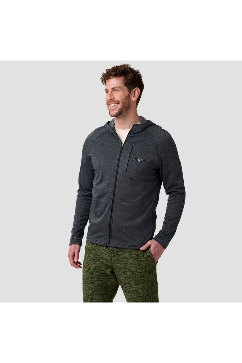 Unisex Baseline Midlayer Fleece Jacket, Alternate, color, Charcoal