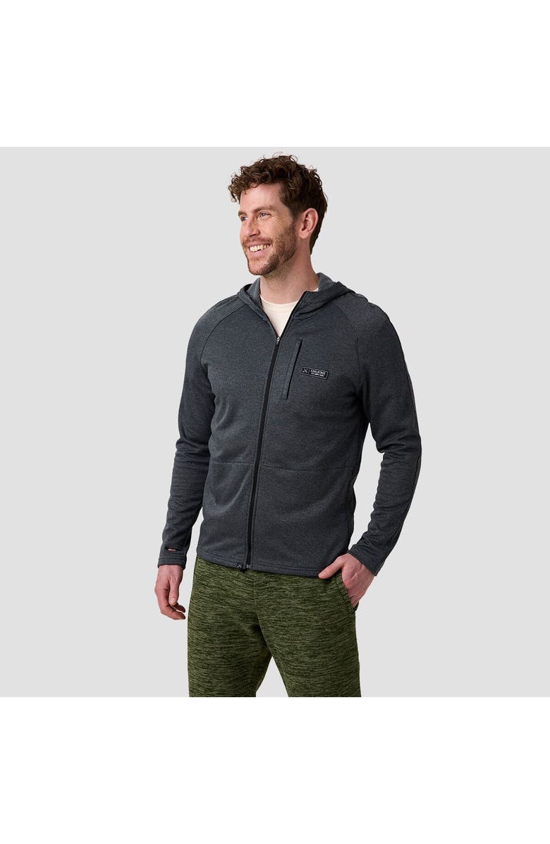 Coalatree Unisex Baseline Midlayer Fleece Jacket, Alternate, color, Charcoal