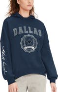 Tommy Hilfiger Women's Tommy Hilfiger Navy Dallas Cowboys Becca Dropped Shoulders Pullover Hoodie