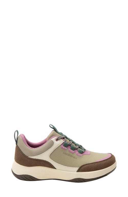 Alegria By Pg Lite Motov8 Water Repellent Sneaker In Brown