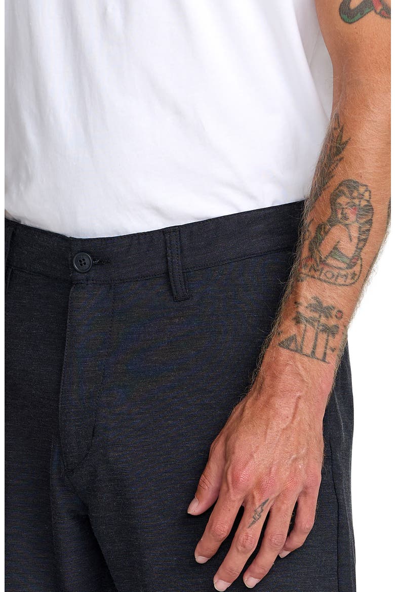 Sport Course Chino Shorts, Alternate, color, HEATHER BLACK