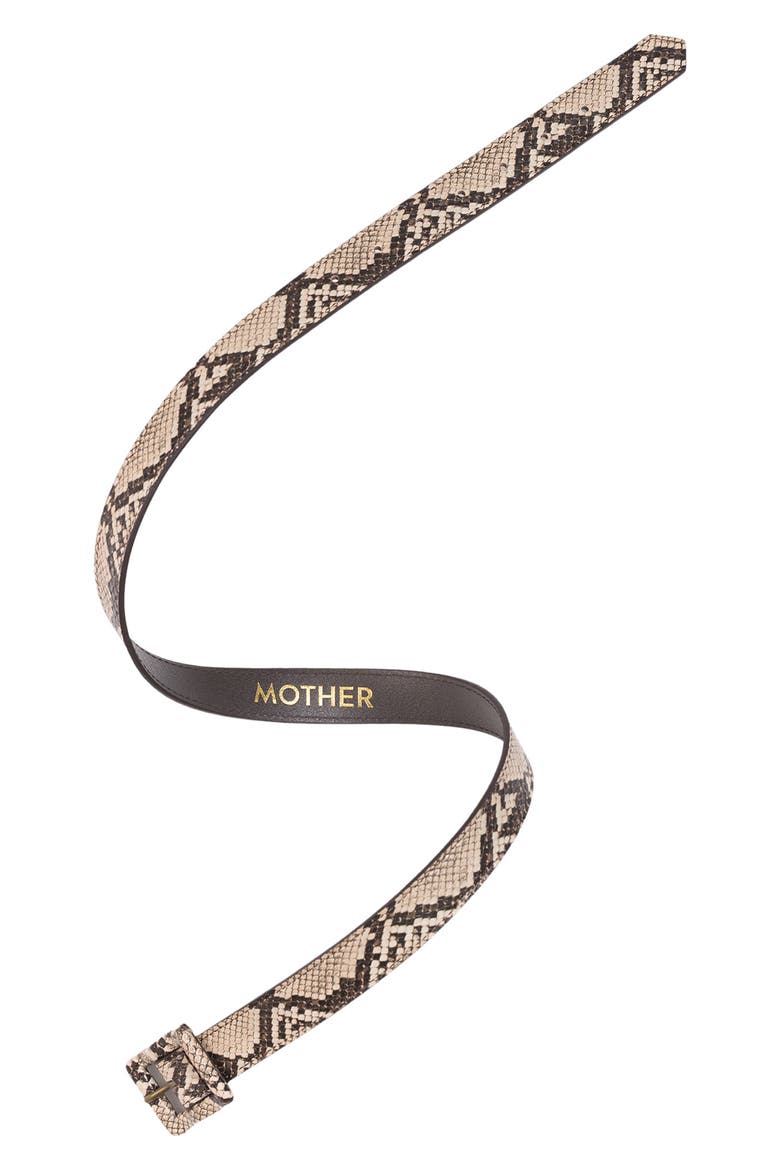 The Constructor Faux Snakeskin Belt, Alternate, color, CONSTRICTOR