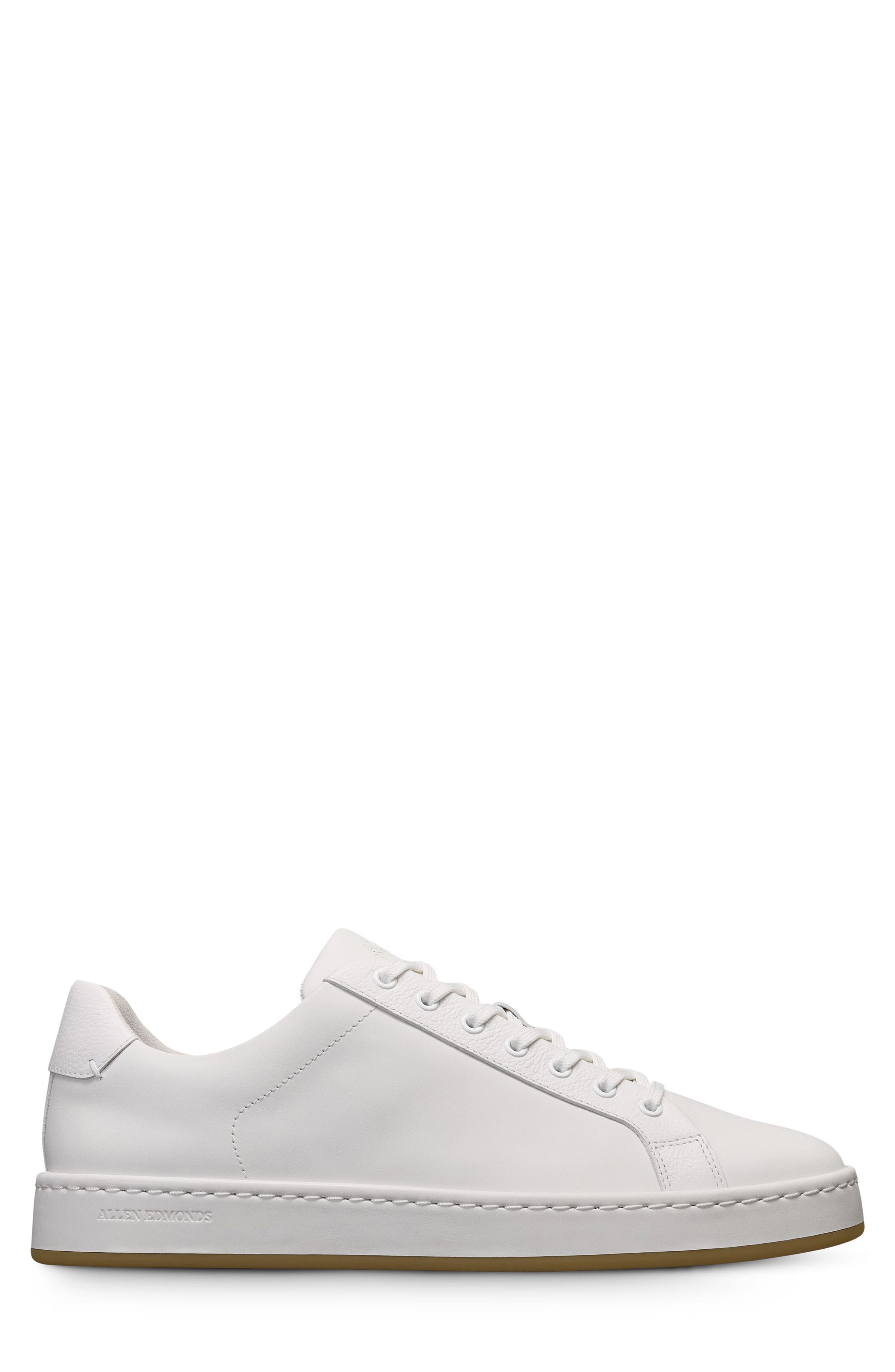 Barnes Low Top Sneaker, Alternate, color, WHITE