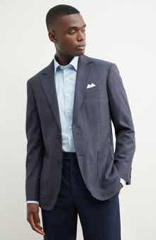 Nordstrom Nailhead Textured Wool Sport Coat