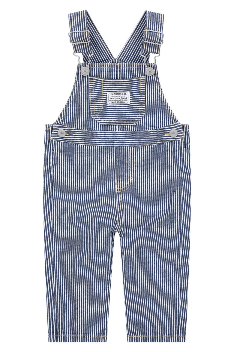 Railroad Stripe Overalls, Main, color, YUCATAN