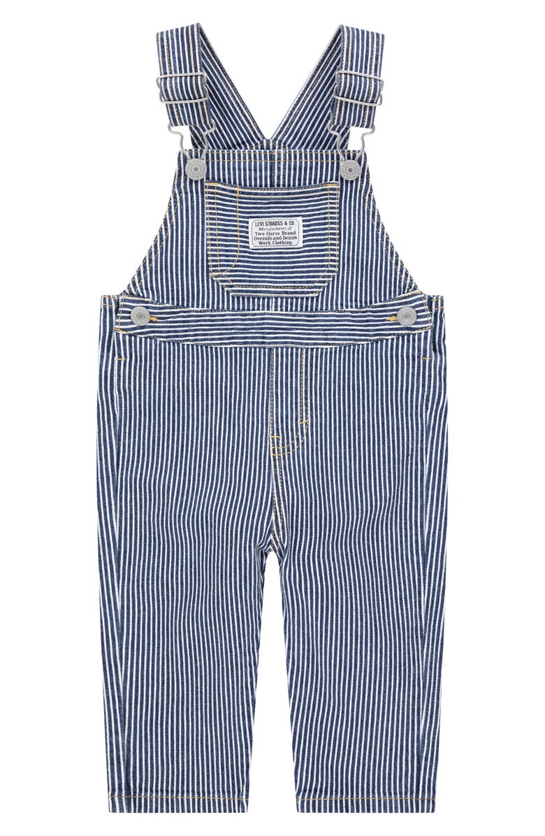Levi's<sup>®</sup> Railroad Stripe Overalls, Main, color, Yucatan