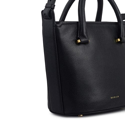 Radley Golbourne Road Small Ziptop Satchel Bag In Black