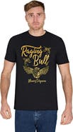 Raging Bull MF Wings Print T-Shirt