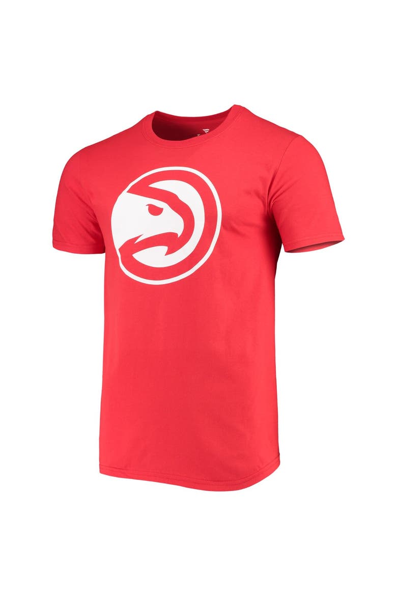 Men's Fanatics Branded De'Andre Hunter Red Atlanta Hawks Playmaker Name & Number Logo T-Shirt, Alternate, color, Red