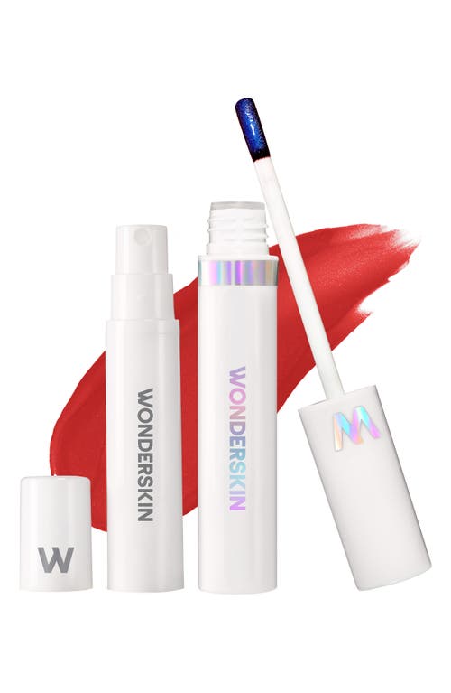 WONDERSKIN Wonder Blading Peel & Reveal Lip Stain Set in Hayley 