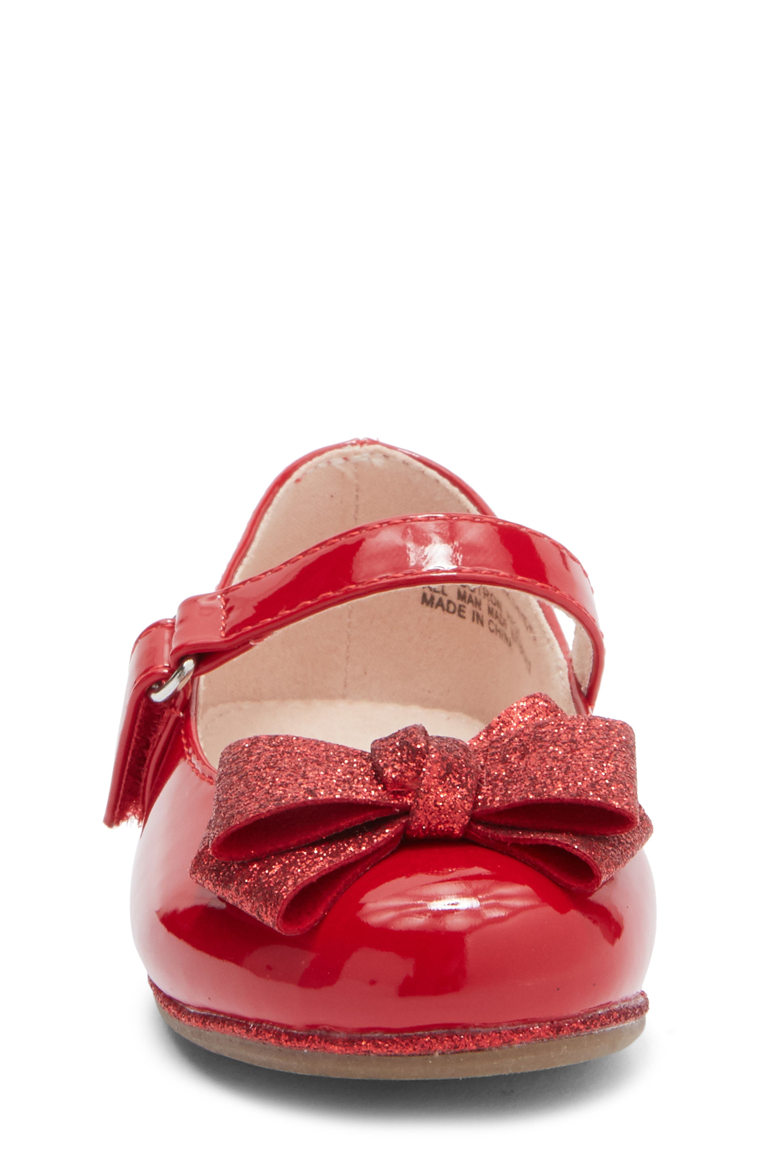 Kids' Harlowwe Dress Flat, Alternate, color, RED