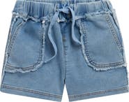 Tractr Kids' Knit Denim Lounge Shorts