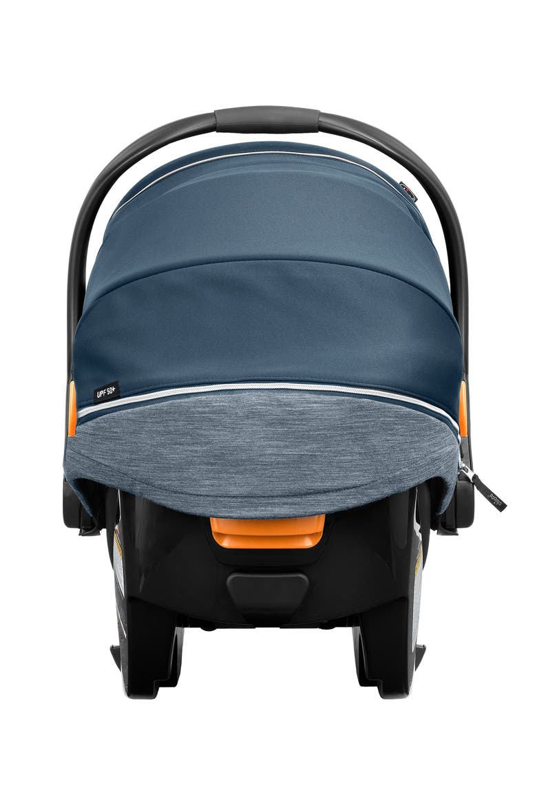 KeyFit® Max Zip ClearLux™ Extended-Use Infant Car Seat, Alternate, color, BLUE GREY