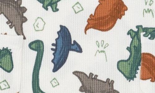 Angel Dear Dino Rocks Romper In Multi