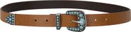 Fortela Thelma Turquoise Leather Belt