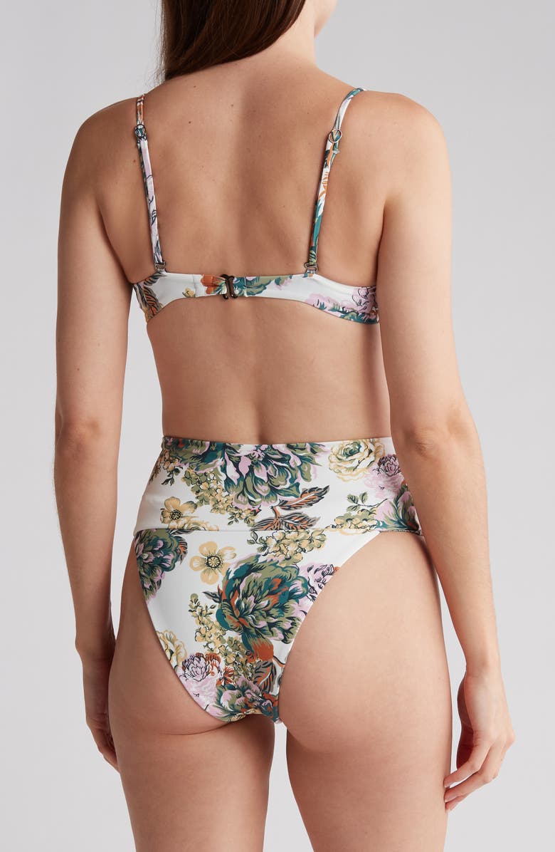 Maaji Jacobean Coconut Babylon Two-Piece Swimsuit, Alternate, color, 