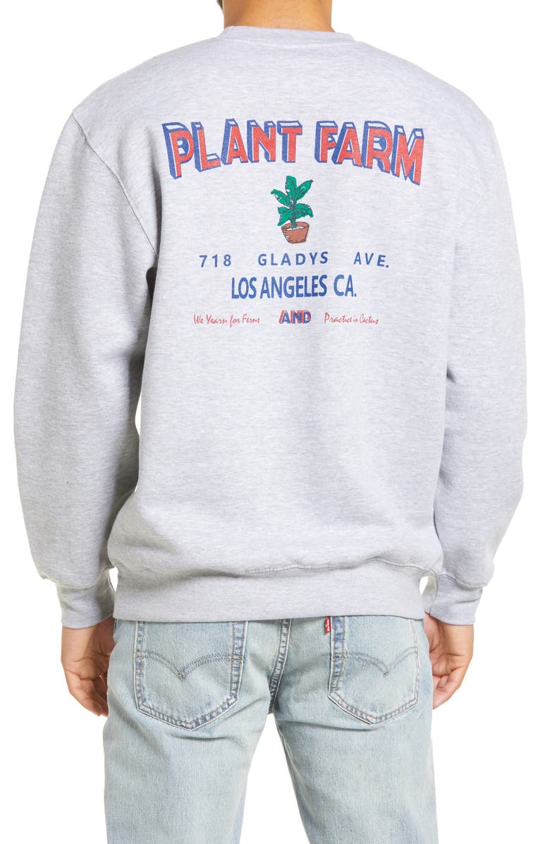 Altru Plant Farm Fleece Crewneck Sweatshirt, Alternate, color, 