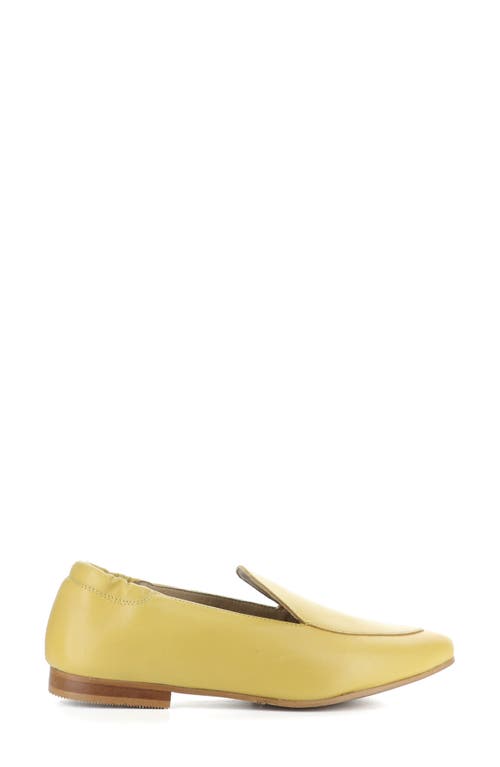 Bos. & Co. Nikki Loafer In Yellow