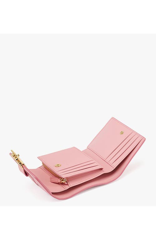 Mcm Tracy Trifold Wallet In Yellow