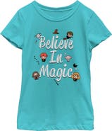 HARRY POTTER Girl's Harry Potter Believe In Magic  Graphic T-Shirt