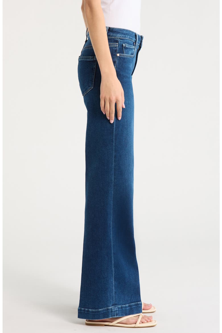 Leenah High Waist Wide Leg Jeans, Alternate, color, VNTN BREEZ