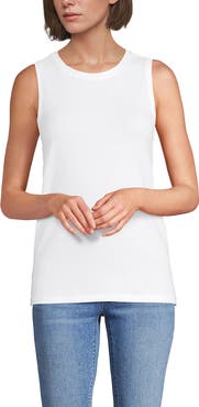 Lands' End Supima Cotton Tank Top