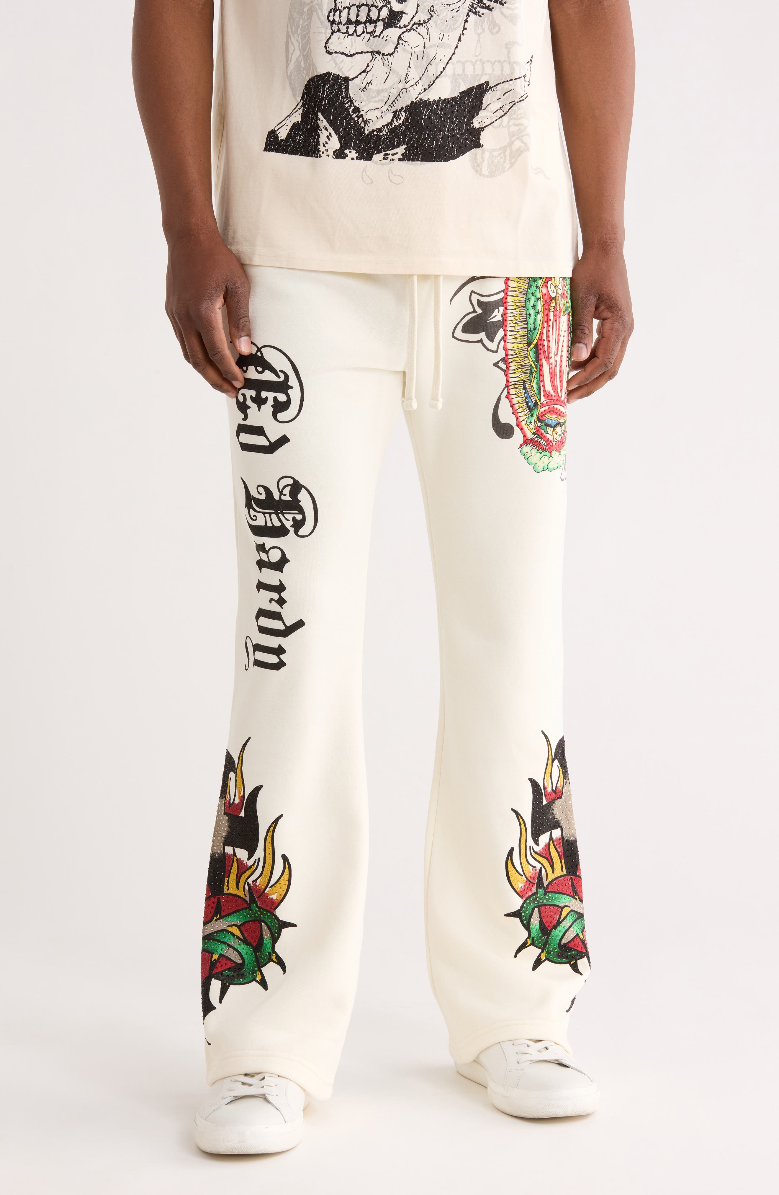Ed Hardy Mary Bootcut Sweatpants