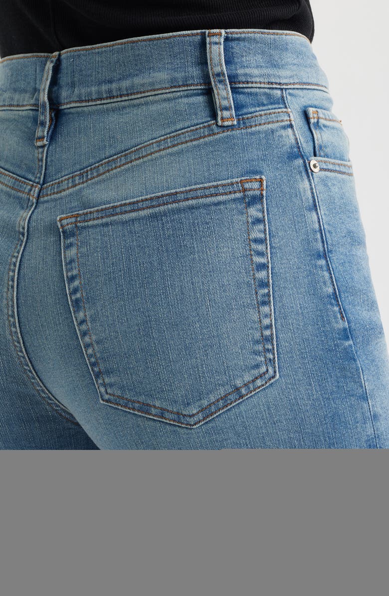 FRAME Le Slim Palazzo High Waist Wide Leg Jeans, Alternate, color, Gossamer