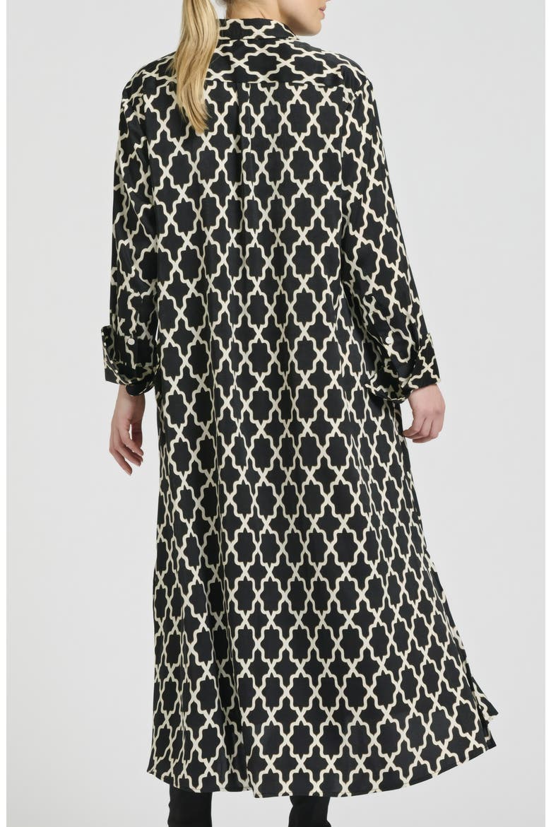 Amelie Print Cotton Shirtdress, Alternate, color, MOROCCAN PRINT
