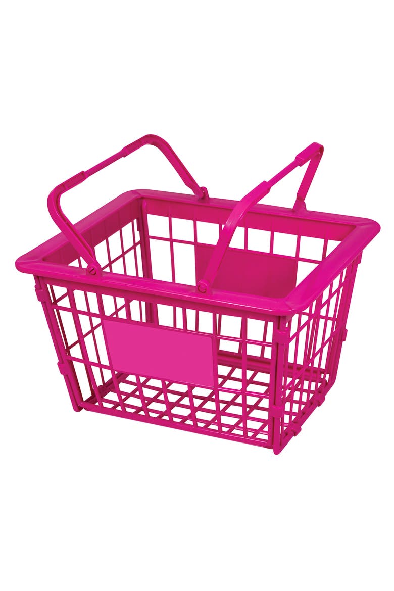 16 Inch Baby Doll & Shopping Cart Set, Pink & Blue Bunny Outfit, Trolley, Alternate, color, Multicolored
