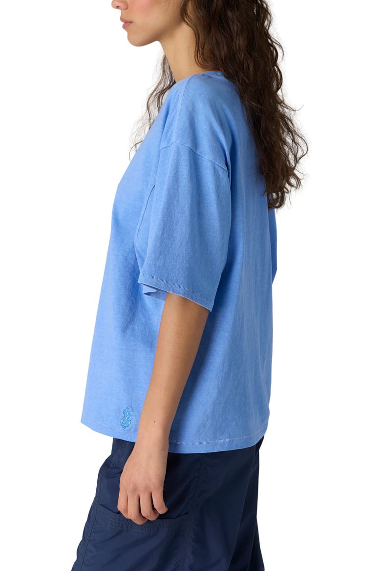FP Movement Tackle Cotton T-Shirt, Alternate, color, BLUE HARBOR